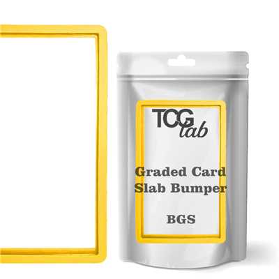 TCGLAB Bumper in Silicone per Graded Cards BGS - Giallo