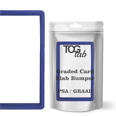 TCGLAB Bumper per Graded Cards in Silicone - Blu | Compatibile PSA / GRAAD