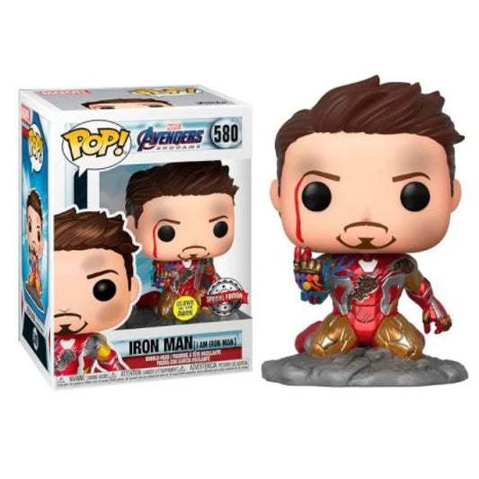 FUNKO POP MARVEL IRON MAN (I AM IRON MAN) SPECIAL EDITION 580