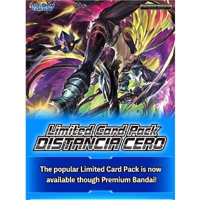 Digimon Card Game Limited Card Pack Distancia Cero LM-09 - ENG 6 Bustine