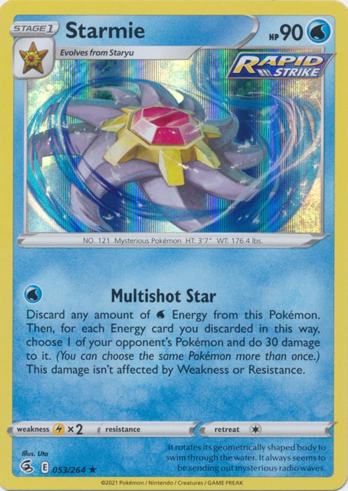 Starmie - Colpo Fusione 053/264 [ Italiano / Inglese ]
