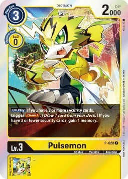 Pulsemon P-028 [ Inglese / Giapponese ]