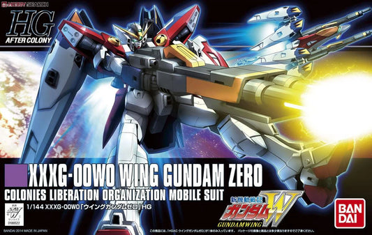 Bandai HGAC Wing Gundam Zero Model Kit 1/144 - Gundam Wing - 13cm