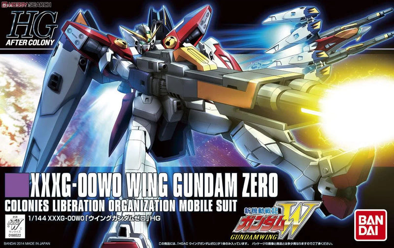 Bandai HGAC Wing Gundam Zero Model Kit 1/144 - Gundam Wing - 13cm