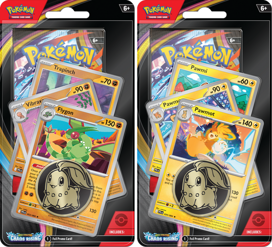 Pokemon TCG Mega Evolution Chaos Rising Premium Checklane Blister ENG