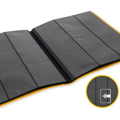 Raccoglitore 9 Tasche 360 Carte Giallo TcgLab - Album Porta Carte TCG ITA