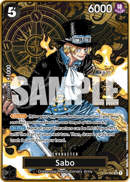 Sabo OP04-083 [ Inglese / Giapponese / Francese / Cinese Semplificato ]