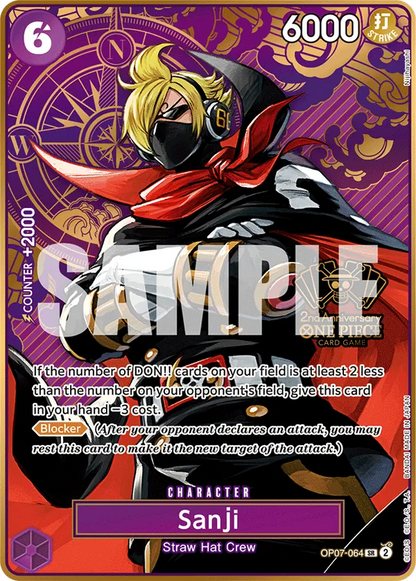 Sanji OP07-064 [ Inglese / Giapponese ]