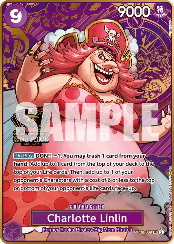 Charlotte Linlin OP08-069 [ Inglese / Giapponese / Francese / Cinese Semplificato ]