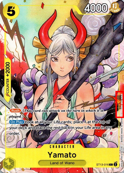 Yamato ST13-016 [ Inglese / Giapponese / Francese / Cinese Semplificato ]