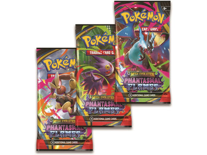 Pokemon TCG Mega Evolution Phantasmal Flames Bundle 6 Bustine ENG - Fiamme Spettrali Mega Charizard X ex