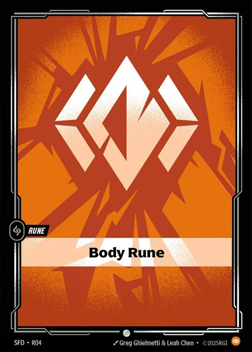 Body Rune (Alternate Art) [ Inglese / Cinese Semplificato ]