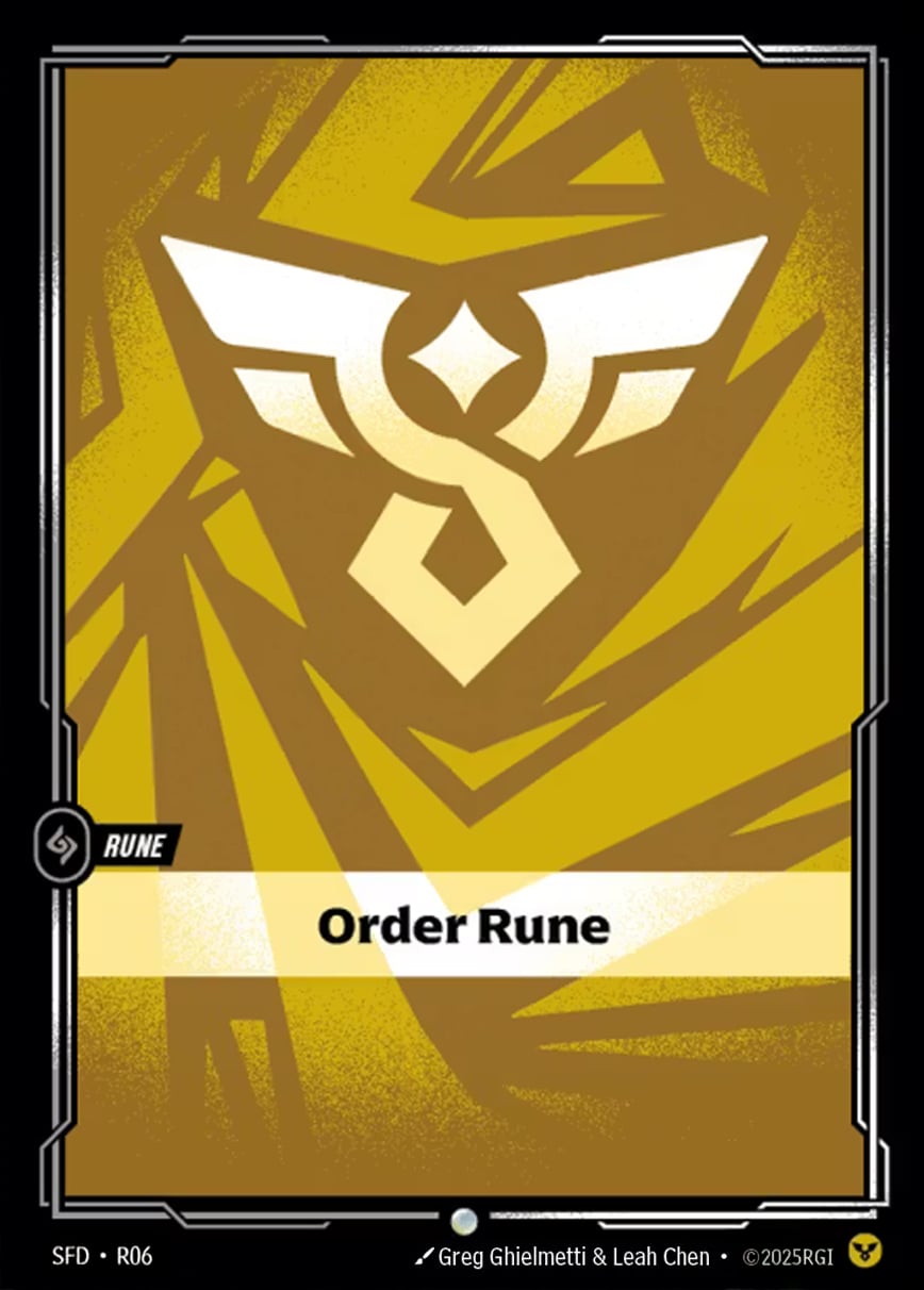 Order Rune [ Inglese / Cinese Semplificato ]