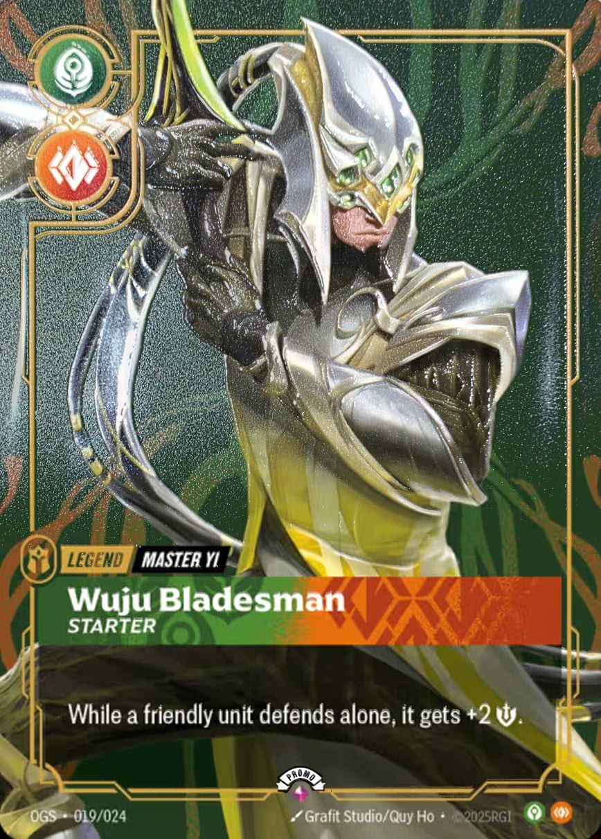 Master Yi - Wuju Bladesman (Promo) [ Inglese / Cinese Semplificato ]