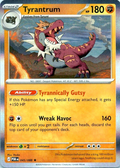 Tyrantrum - Equilibrio Perfetto 045/088 [ Italiano ]