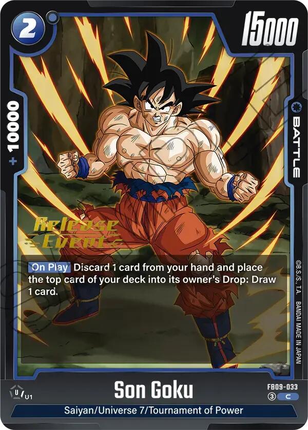 Son Goku FB09-033 [ Inglese / Giapponese ]