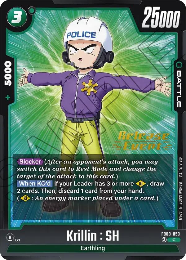 Krillin : SH FB09-053 [ Inglese / Giapponese ]