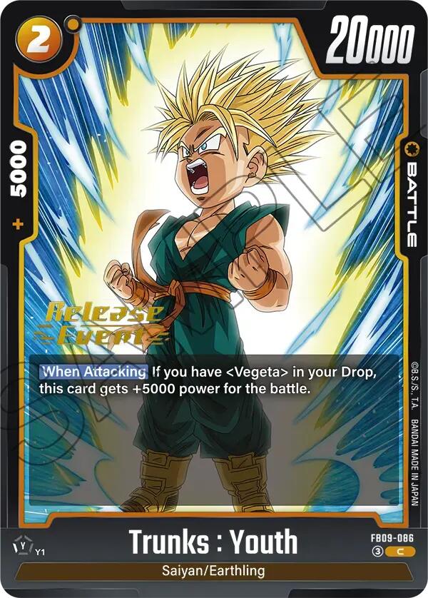 Trunks : Youth FB09-086 [ Inglese / Giapponese ]