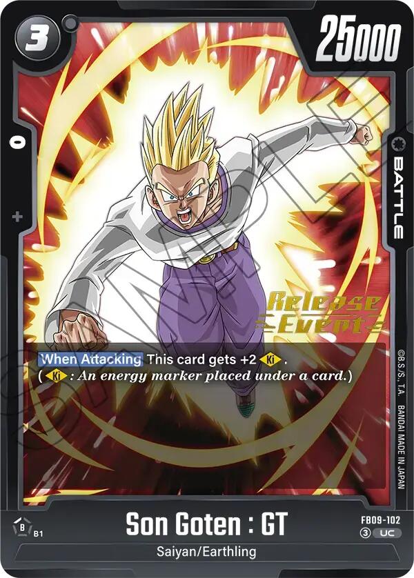 Son Goten : GT FB09-102 [ Inglese / Giapponese ]