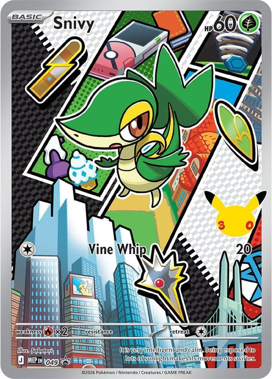 Snivy - MEP Black Star Promos MEP 049 [ Italiano / Inglese ]