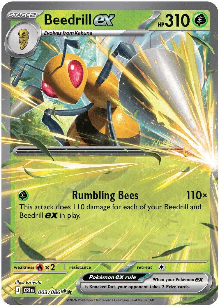 Beedrill-ex - Caos Nascente 003/086 [ Italiano / Inglese ]