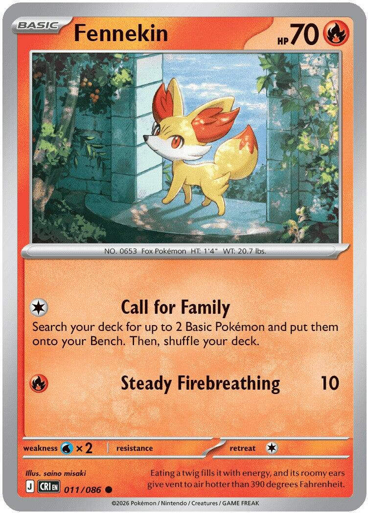 Fennekin - Caos Nascente 011/086 [ Italiano / Inglese ]