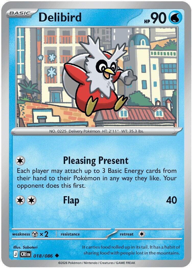 Delibird - Caos Nascente 018/086 [ Italiano / Inglese ]