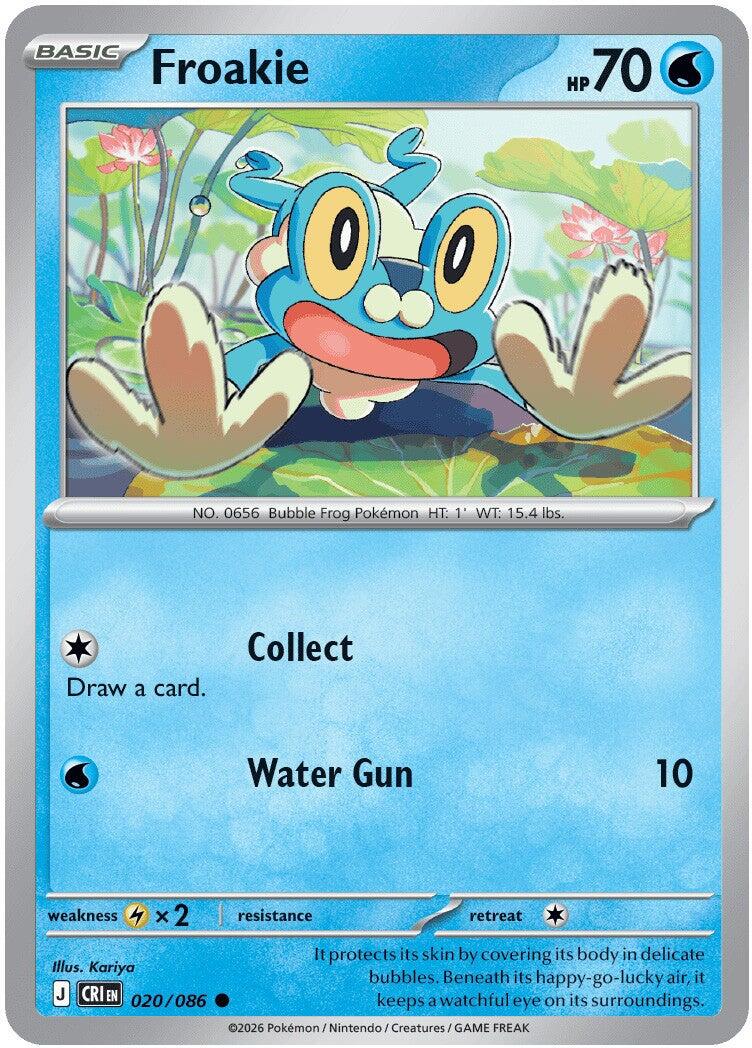Froakie - Caos Nascente 020/086 [ Italiano / Inglese ]