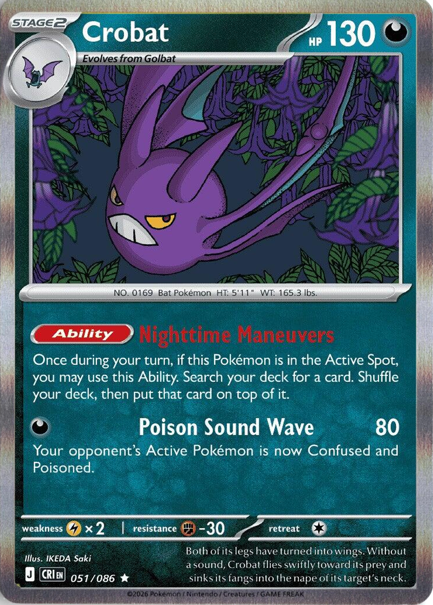 Crobat - Caos Nascente 051/086 [ Italiano / Inglese ]