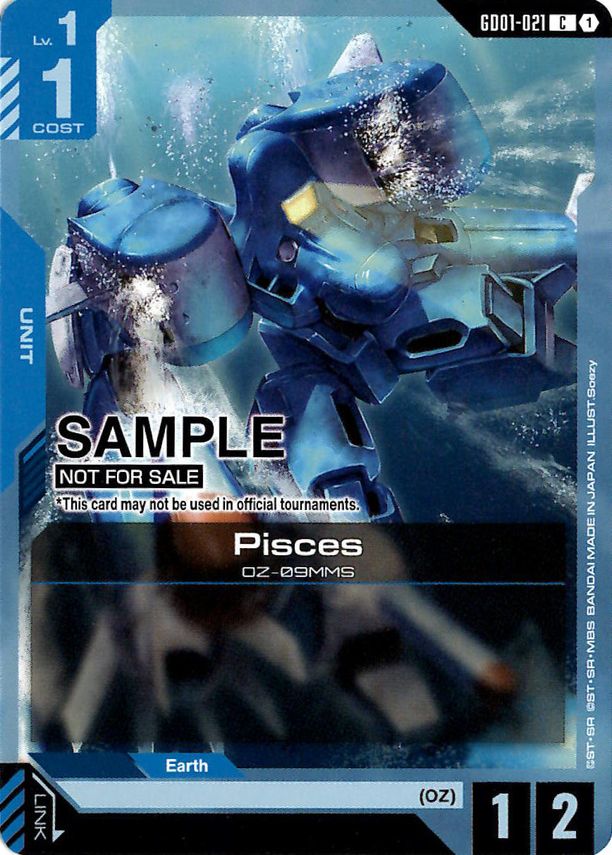 Pisces GD01-021 [ Inglese / Giapponese ]