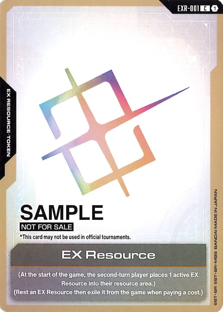 EX Resource EXR-001 [ Inglese / Giapponese ]
