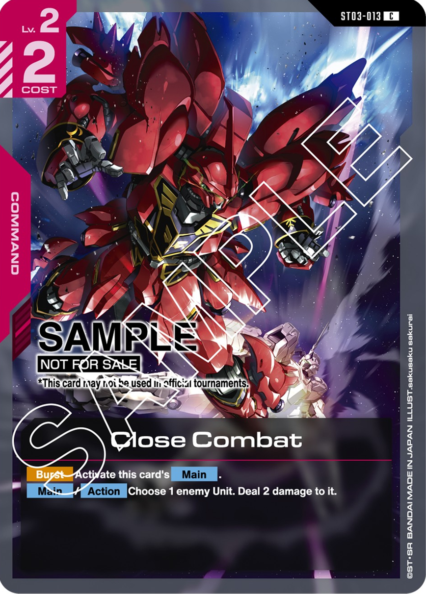Close Combat ST03-013 [ Inglese / Giapponese ]