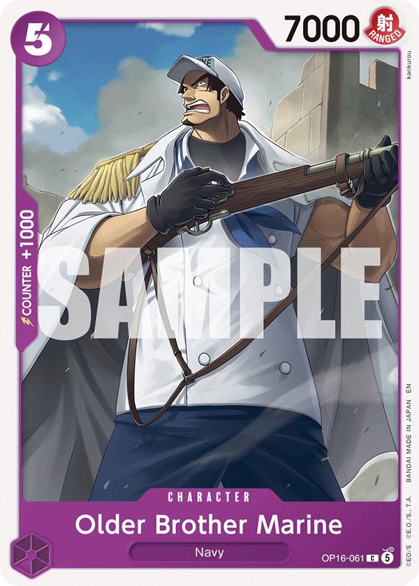 Older Brother Marine OP16-061 [ Inglese / Giapponese / Francese / Cinese Semplificato ]