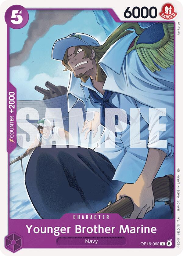 Younger Brother Marine OP16-062 [ Inglese / Giapponese / Francese / Cinese Semplificato ]