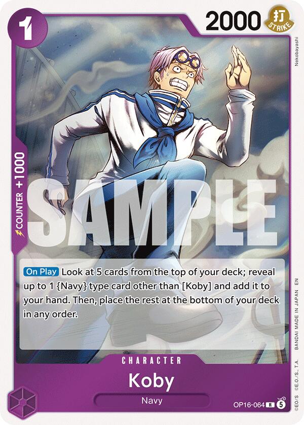 Koby OP16-064 [ Inglese / Giapponese / Francese / Cinese Semplificato ]