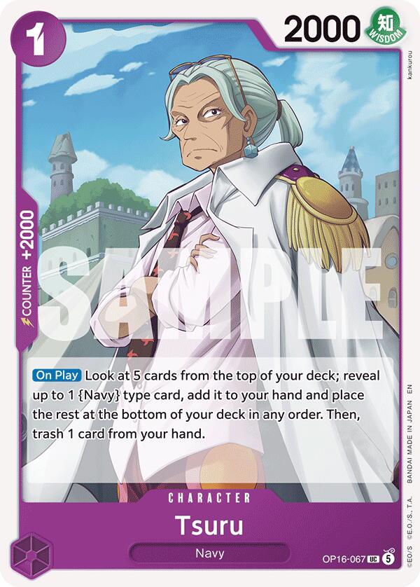 Tsuru OP16-067 [ Inglese / Giapponese / Francese / Cinese Semplificato ]