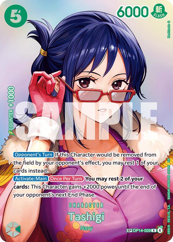 Tashigi OP14-029 [ Inglese / Giapponese / Francese / Cinese Semplificato ]