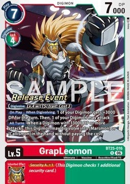 GrapLeomon BT25-016 [ Inglese / Giapponese ]