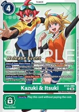 Kazuki & Itsuki BT25-089 [ Inglese / Giapponese ]