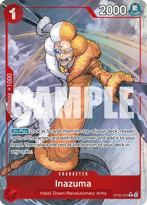 Inazuma ST30-002 [ Inglese / Giapponese / Francese / Cinese Semplificato ]