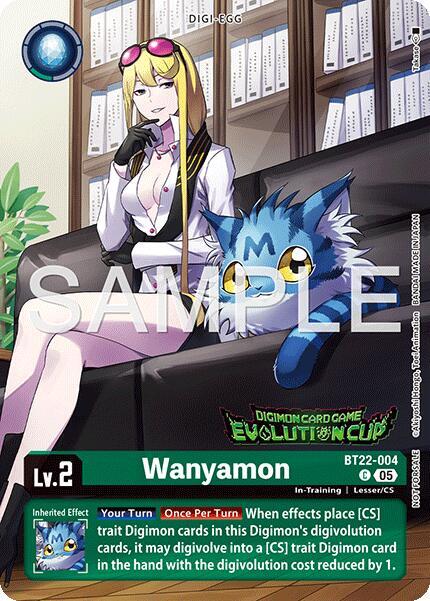 Wanyamon BT22-004 [ Inglese / Giapponese ]
