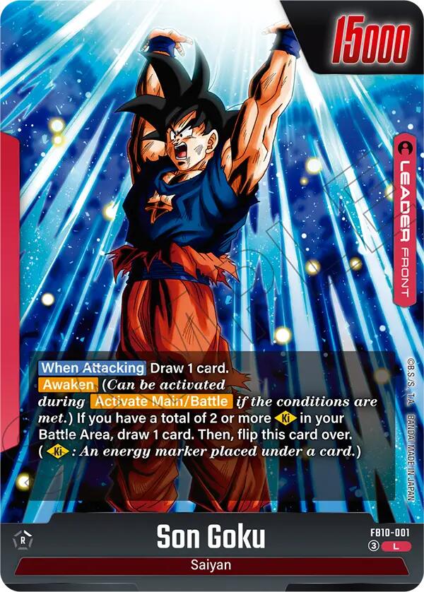 Son Goku FB10-001 [ Inglese / Giapponese ]