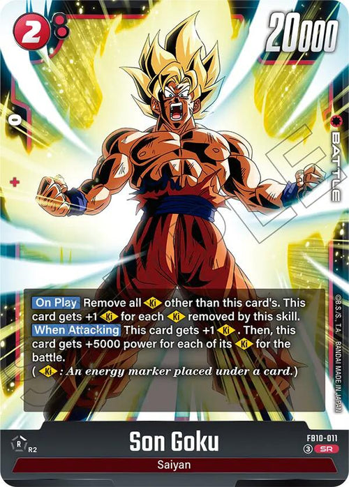 Son Goku FB10-011 [ Inglese / Giapponese ]