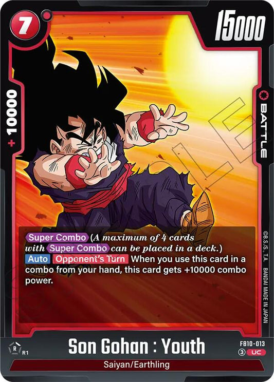Son Gohan : Youth FB10-013 [ Inglese / Giapponese ]