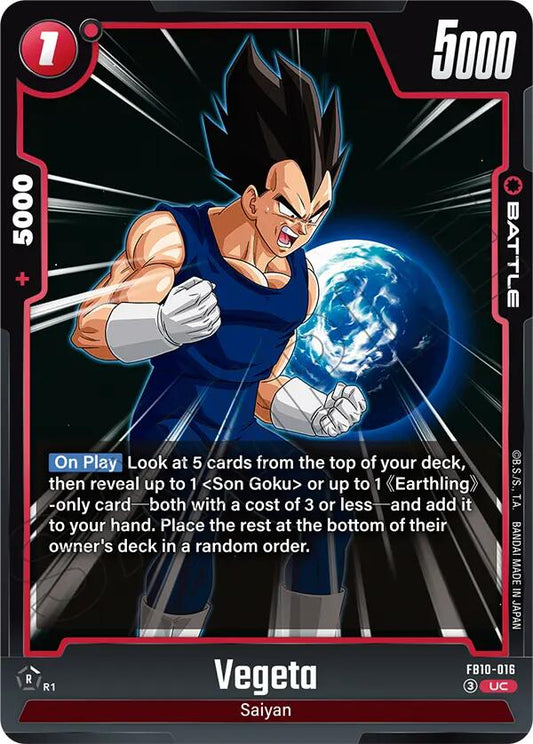 Vegeta FB10-016 [ Inglese / Giapponese ]
