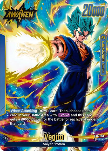 Son Goku/Vegeta // Vegito FB10-025 [ Inglese / Giapponese ]