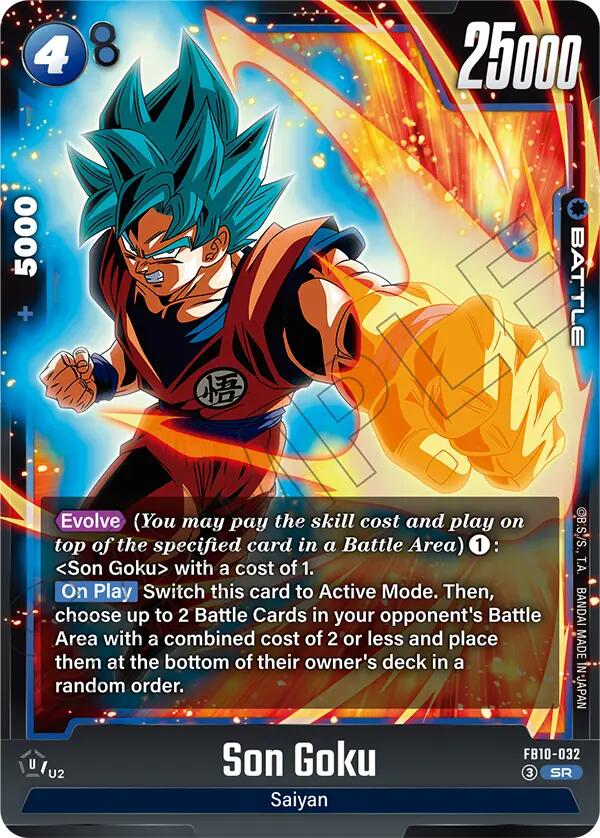 Son Goku FB10-032 [ Inglese / Giapponese ]