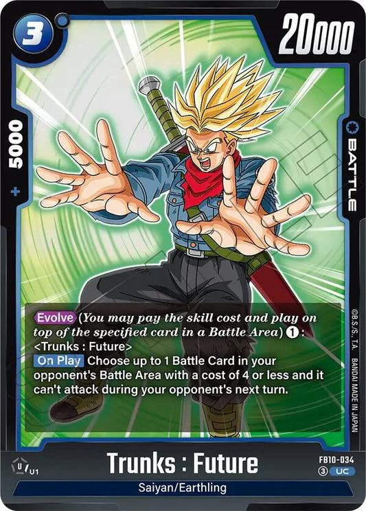 Trunks : Future FB10-034 [ Inglese / Giapponese ]