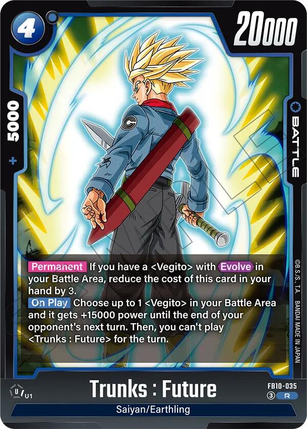 Trunks : Future FB10-035 [ Inglese / Giapponese ]