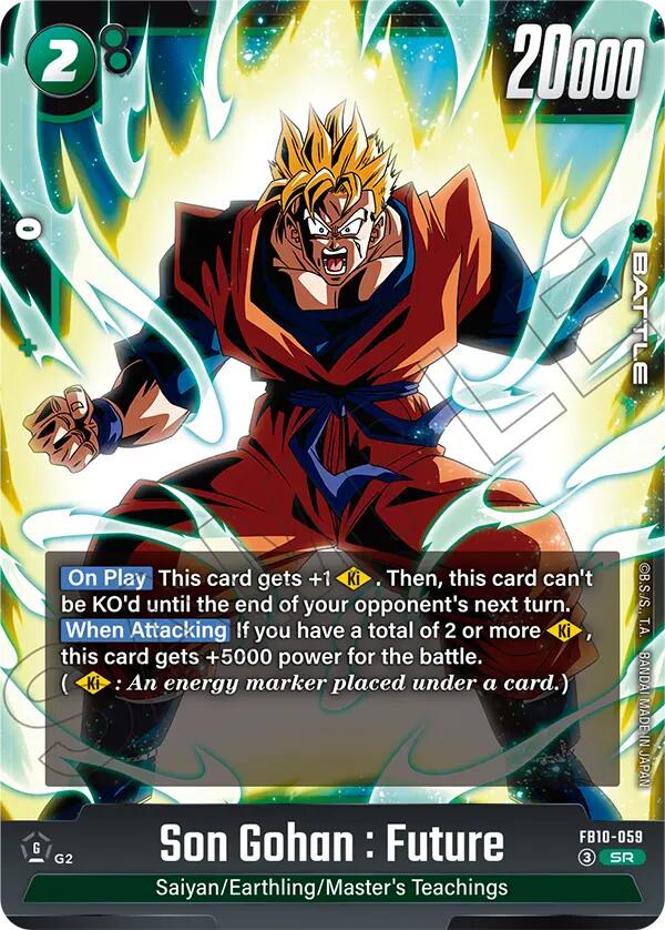 Son Gohan : Future FB10-059 [ Inglese / Giapponese ]
